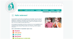 Desktop Screenshot of lessenpakket.ilva.be
